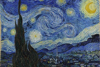 The Starry Night by Vincent van Gogh