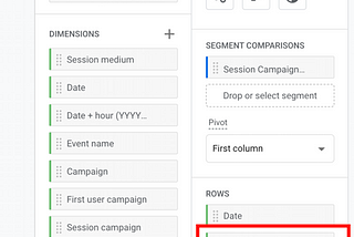 Get Session Campagin from GA4 Exported BigQuery Data