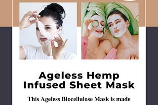 CBD Sheet Masks — Taiga CBD