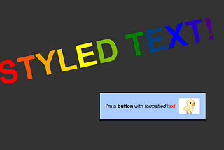 Advanced Text Formatting in WebGL