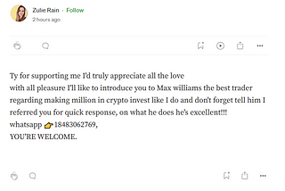 Someone tried to trick me on Medium