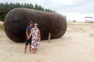 Boia gigante no Litoral Sul catarinense