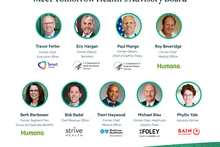 Introducing Tomorrow Health’s Advisory Board