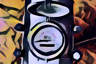 A flow meter on an agricultural groundwater well, subject to an allocation, in Kansas.