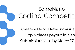 Coding Competition— Create a Nano Network Visualizer