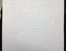 Week I: Preprocessing of the Braille scan