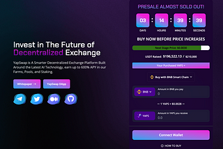 ⚡️ PRESALE ALMOST SOLD OUT!! ⚡️