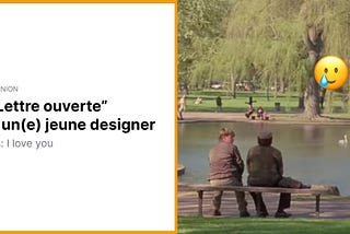 Lettre ouverte à un(e) jeune designer