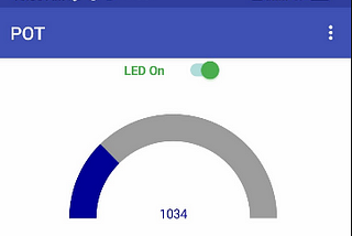 สอน Android App IoT (Kodular) บทที่ 9 ESP32 สั่งงาน LED และแสดงค่า POT ด้วย Guage