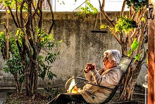 A vida é um jardim repleto de folhas no chão