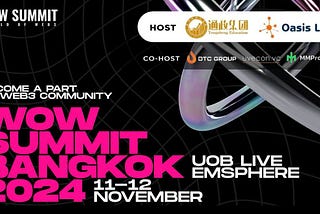 WOW Summit: Bangkok to Host the Defining Innovation Event of the Year, Shaping the Future of…
