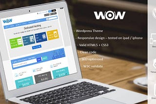 WOW WordPress Theme | Premium WordPress hosting Theme