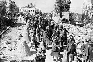 How many Palestinians were actually expelled in 1948?