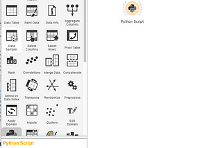 Data-Science — Data preprocessing with Orange tool