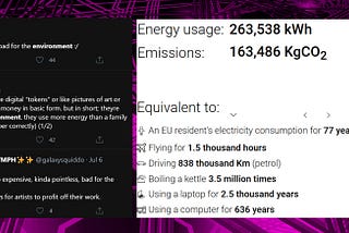 Are NFTs Really Eco-Destructive? Addendum.