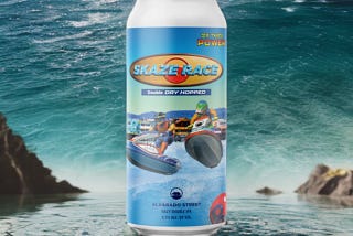 Radness Rush: Double Hazy IPA -8% — A Thrilling Tropical Hop Adventure!