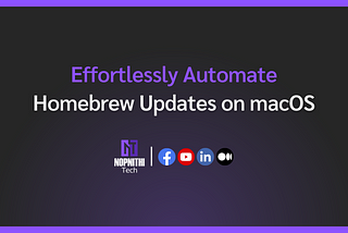 Effortlessly Automate Homebrew Updates on macOS