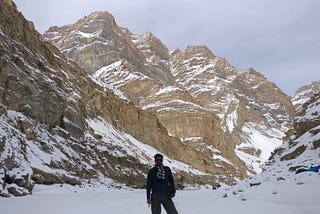 A walk on river Zanskar