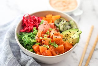 Salmon Poke Bowl