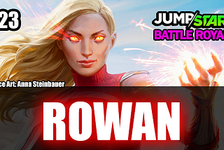 JumpSTARt: Battle Royale — Devlog #23: Rowan