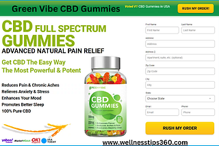 The 10 Best Things About Green Vibe Cbd Gummies
