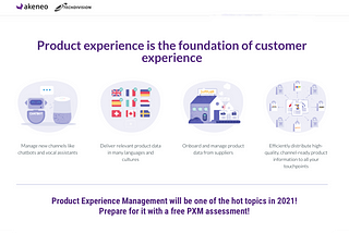 Akeneo and TechDivision offer free assessment on product experience management (PXM)