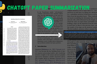 Summarize Papers with ChatGPT