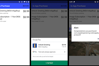 Developing Applications with In-App Purchases in Nativescript Vue