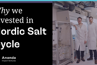 Why we invested: Nordic Salt Cycle