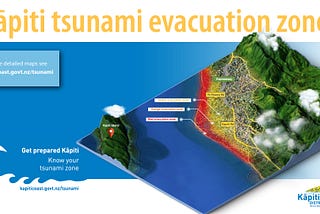 Life Saving Design: 3D Tsunami Safe-zone Info-graphics