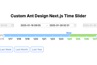 Build a Custom Time Slider Component with Ant Design and Next.js