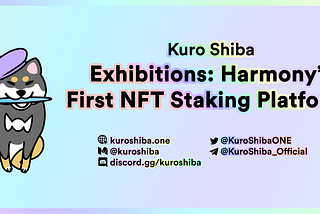 Introducing Exhibitions (Beta): First NFT Staking Platform on Harmony!