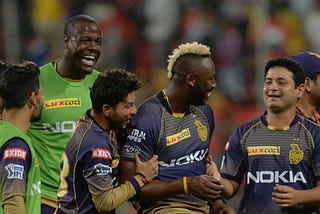 RCB stunned by Russell Heroics!