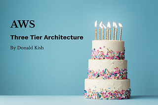 Available & Scalable AWS 3-Tier Architecture