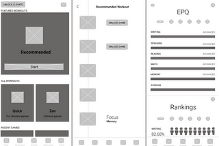 Wireframing Elevate