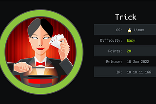 Trick — Hackthebox Walkthrough