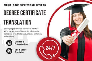 Degree Certificate Translation Service