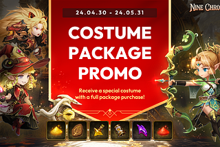 [9CM ] 🎭 Costume Package Promotion