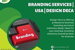 PROFESSIONAL BUSINESS BRANDING SERVICES | USA | DESIGNDECA.