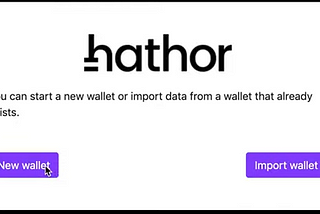How to install Hathor Wallet $HTR