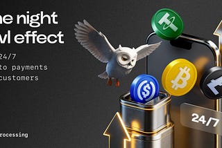 The Night Owl Effect: Why 24/7 Crypto Payments Win Customers