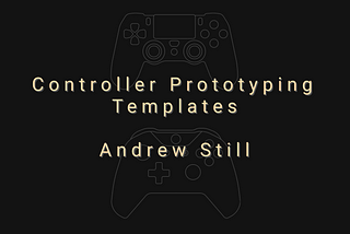 Interaction templates for gamepad and controller prototyping in Figma
