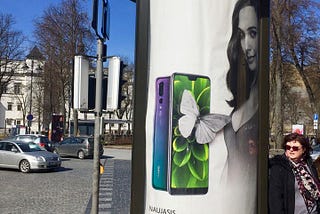 NAUJOJI Huawei reklama