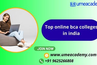 Top online BCA Colleges in india| Umeacademy