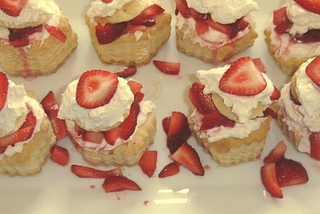 Strawberry Cream Cheese Clouds — Fruit Desserts