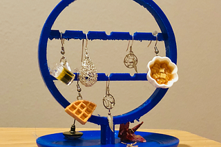 Earring Holder Design