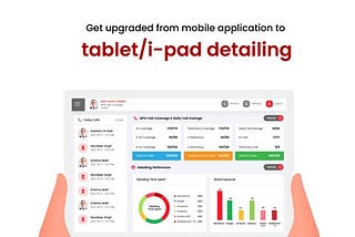 Get upgraded from mobile application to tablet/iPad detailing