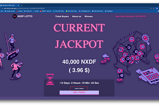 How to win the jackpot of NXDF