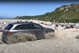 Hope for This When Beach Driving Goes Wrong