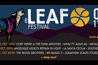 [livestream] 49th LEAF Festival — Black Mountain